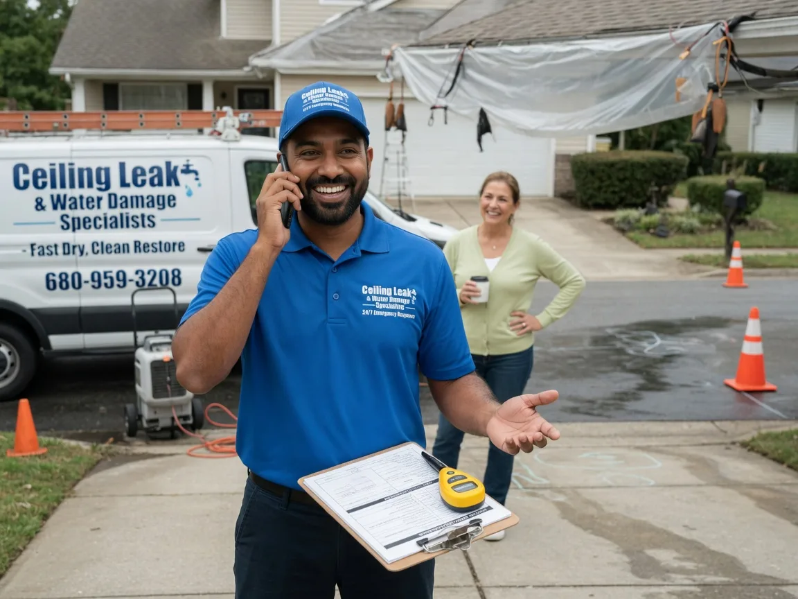 Ceiling Leak Cleanup White Rock, SC FAQs